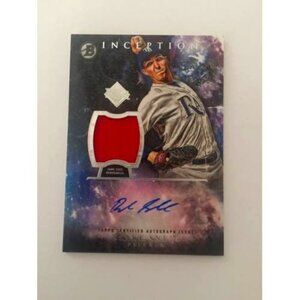 2016 Bowman Inception Blake Snell Auto Jersey Rookie Card #IAR-BS (029)